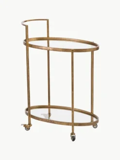 Glazen serveerwagen Push Antic^BePureHome Outlet