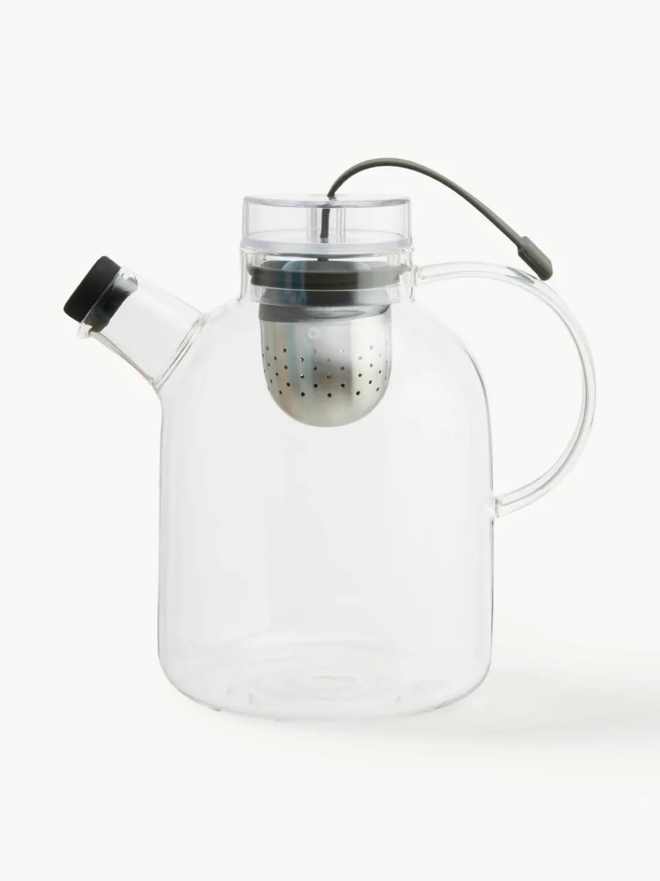 Glazen theepot Kettle met Theezeef, 1.5 L^Audo Copenhagen Outlet