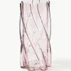 Glazen vaas Marshmallow, H 25 cm^&k Amsterdam Fashion