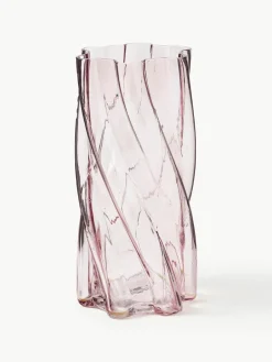 Glazen vaas Marshmallow, H 25 cm^&k Amsterdam Fashion