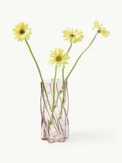 Glazen vaas Marshmallow, H 25 cm^&k Amsterdam Fashion