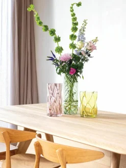 Glazen vaas Marshmallow, H 25 cm^&k Amsterdam Fashion