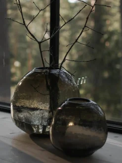Glazen vaas Pebble, Ø 28 cm^DBKD Outlet