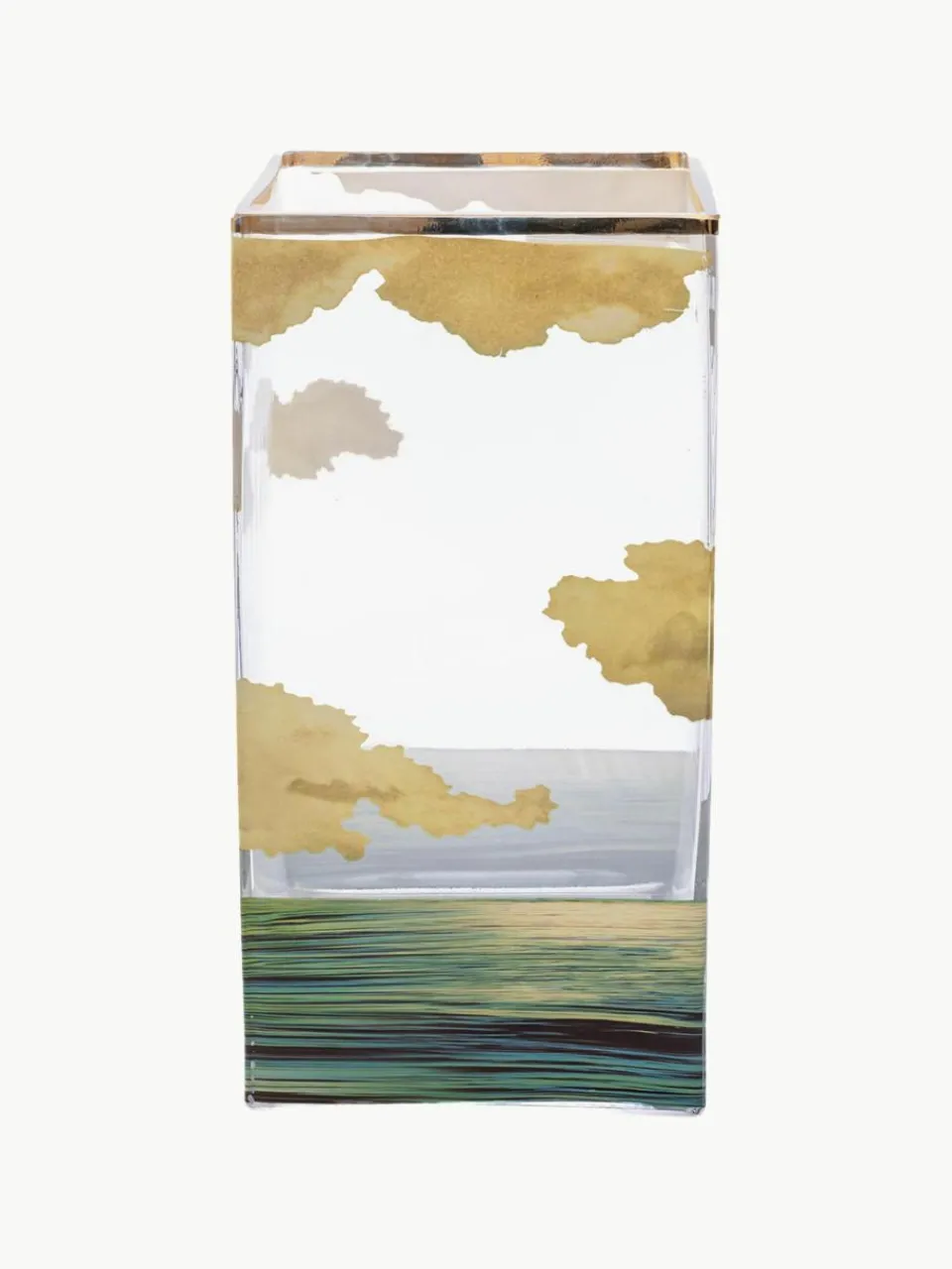 Glazen vaas , H 30 cm^SELETTI Discount