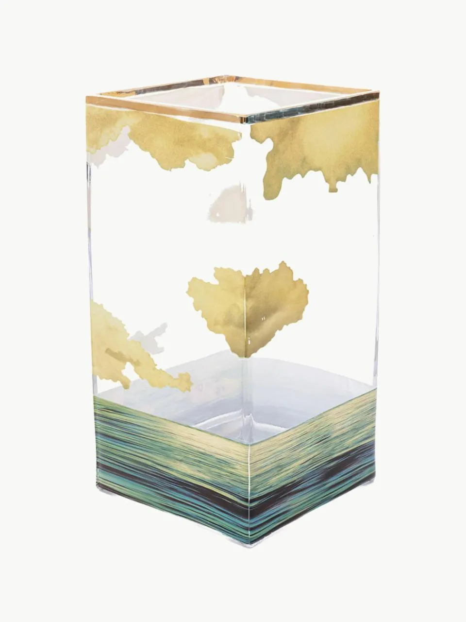 Glazen vaas , H 30 cm^SELETTI Discount