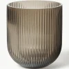 Glazen vaas Simple Stripe, H 18 cm^DBKD Outlet