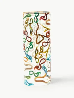 Glazen vaas Snakes, H 50 cm^SELETTI Online