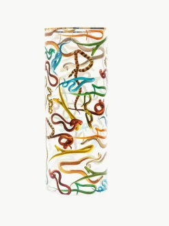 Glazen vaas Snakes, H 50 cm^SELETTI Online
