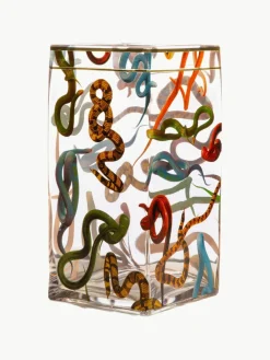 Glazen vaas Snakes, H 30 cm^SELETTI Best