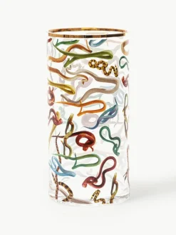 Glazen vaas Snakes, H 30 cm^SELETTI Sale