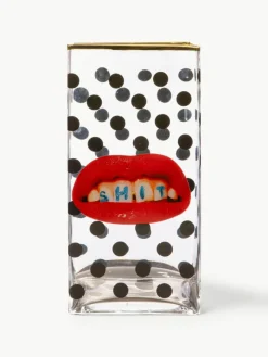 Glazen vaas Toiletpaper, H 30 cm^SELETTI Online