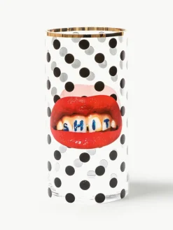 Glazen vaas Toiletpaper, H 30 cm^SELETTI Online