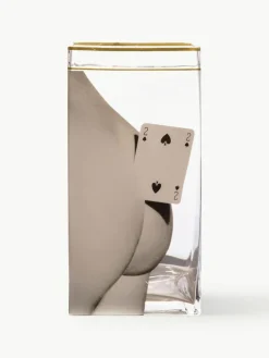 Glazen vaas , H 30 cm^SELETTI Hot
