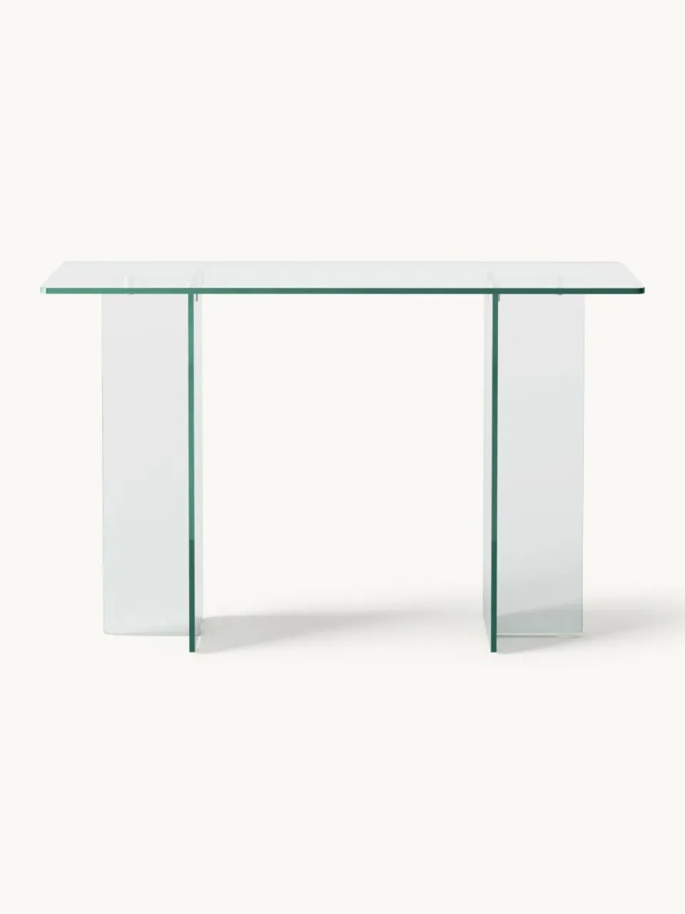 Glazen wandtafel Anouk^Westwing Collection Fashion
