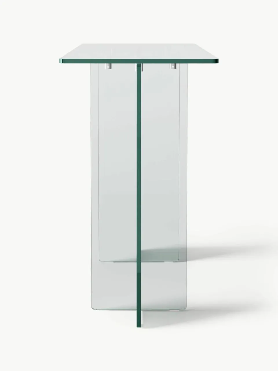 Glazen wandtafel Anouk^Westwing Collection Fashion