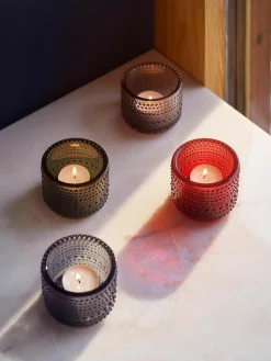 Glazen waxinelichthouder Kastehelmi^iittala Best