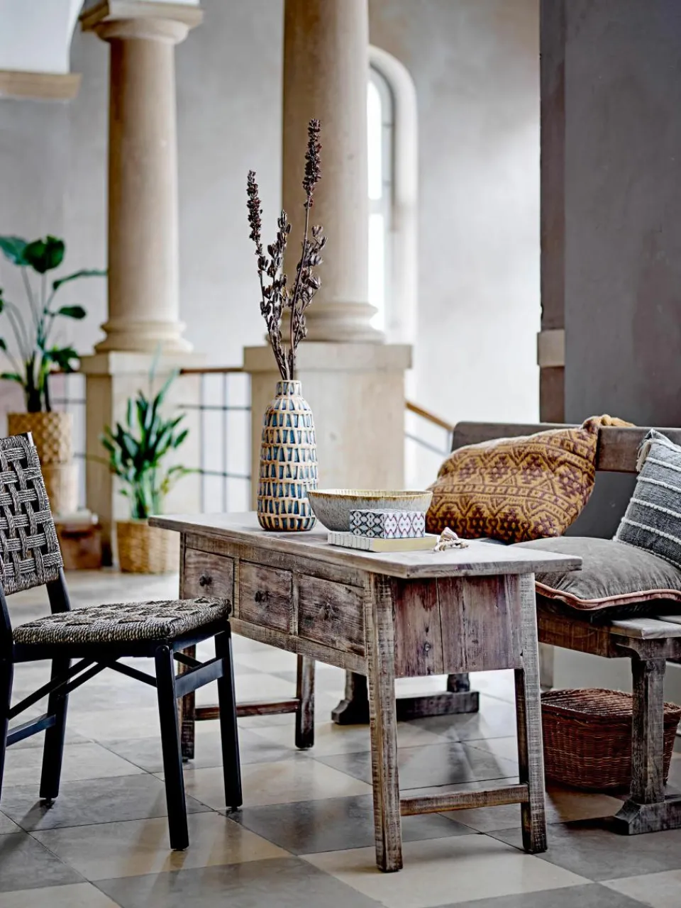 Grenenhouten wandtafel Camden^Bloomingville Fashion