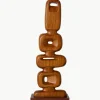 Groot decoratief object Ornament van teakhout, handgemaakt^HKLIVING Hot
