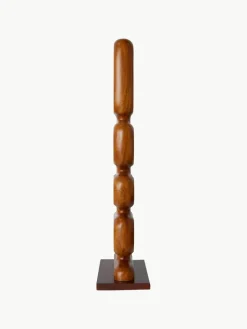 Groot decoratief object Ornament van teakhout, handgemaakt^HKLIVING Hot
