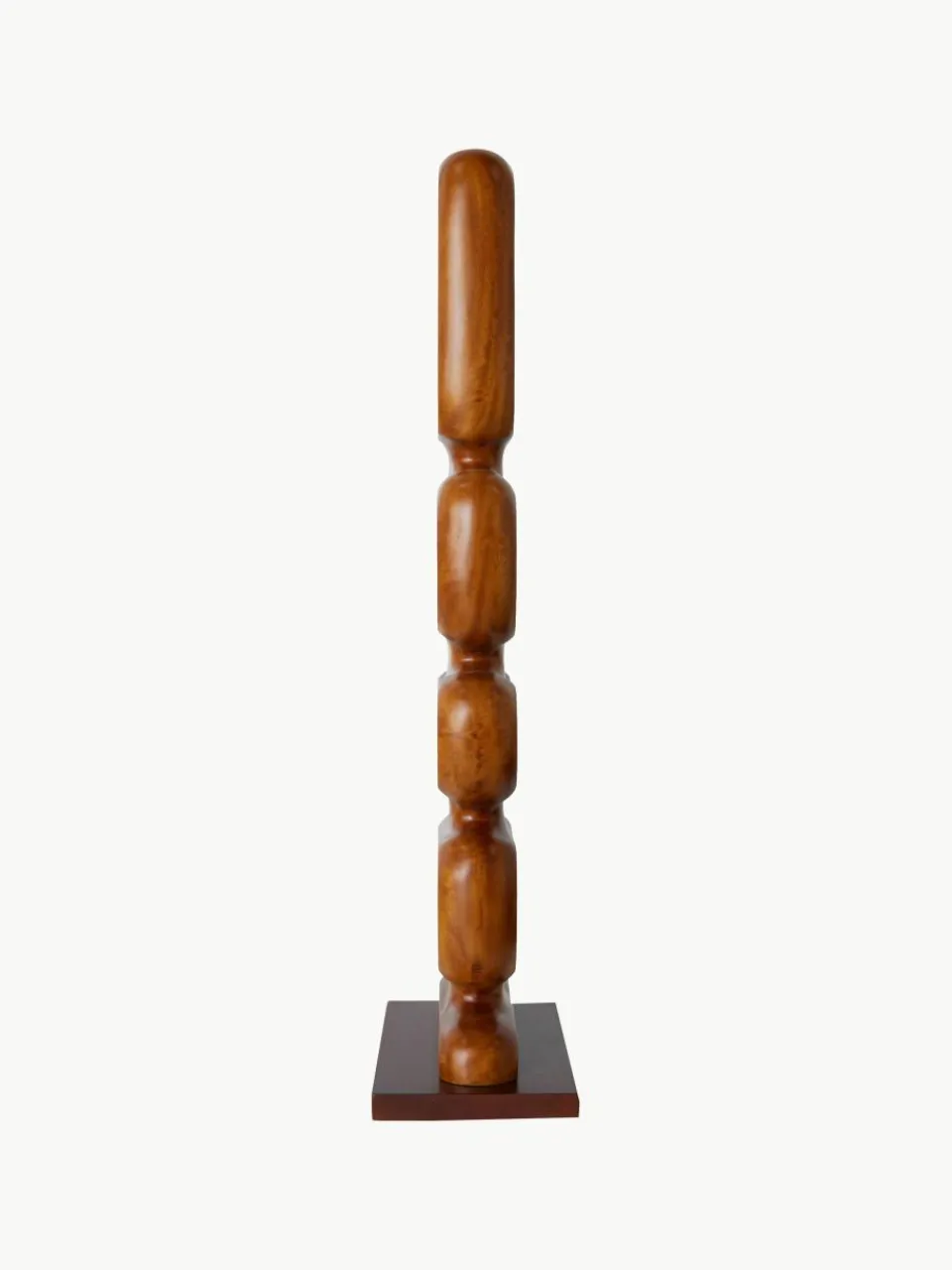 Groot decoratief object Ornament van teakhout, handgemaakt^HKLIVING Hot