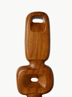 Groot decoratief object Ornament van teakhout, handgemaakt^HKLIVING Hot