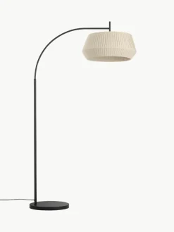 Grote booglamp Dicte van geplooide stof^Westwing Discount