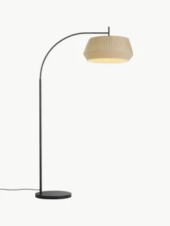 Grote booglamp Dicte van geplooide stof^Westwing Discount