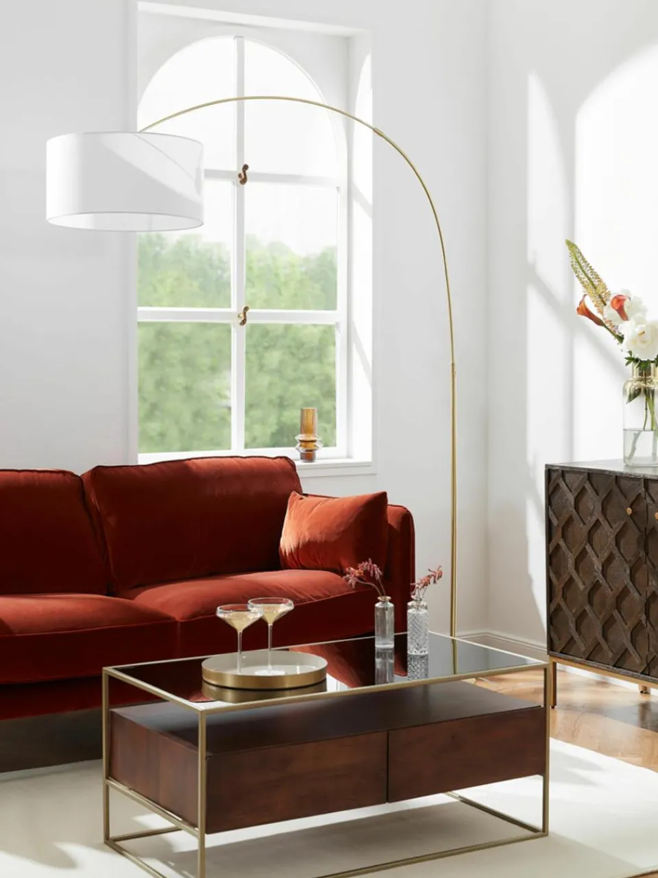 Grote booglamp Niels^Westwing Collection Online