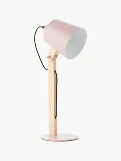 Grote bureaulamp Swivel met houten voet^Westwing New