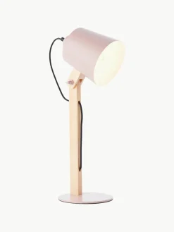Grote bureaulamp Swivel met houten voet^Westwing New
