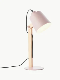 Grote bureaulamp Swivel met houten voet^Westwing New