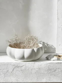 Grote decoratieve schaal Valerian van keramiek^Westwing Collection Best