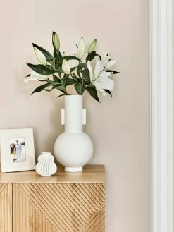 Grote design vaas Mask van keramiek, H 43 cm^HKLIVING Discount