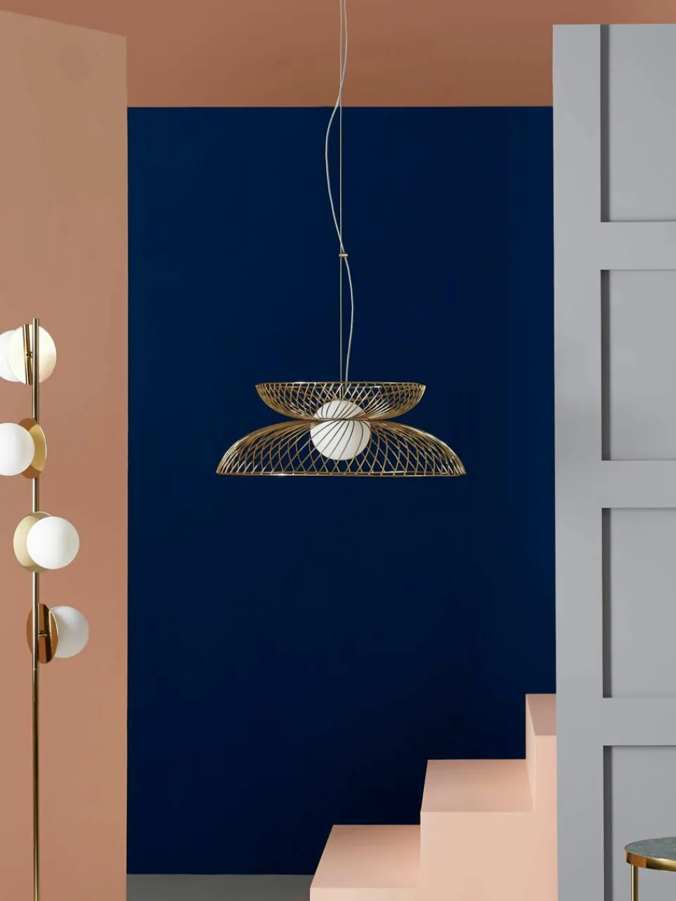 Grote dimbare hanglamp Cage^Houseof Clearance