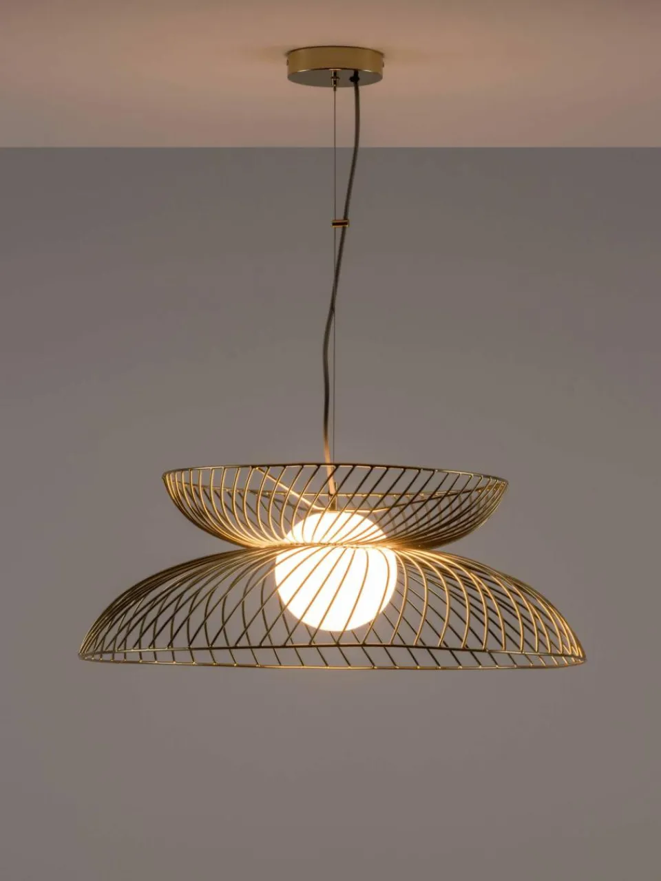Grote dimbare hanglamp Cage^Houseof Clearance