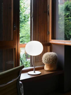Grote dimbare tafellamp Glo-Ball^Flos Outlet