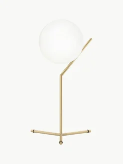Grote dimbare tafellamp IC Lights, mondgeblazen^Flos Online