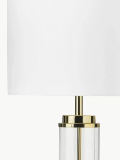 Grote glamoureuze tafellamp Gabor met glazen voet^Westwing Collection Best