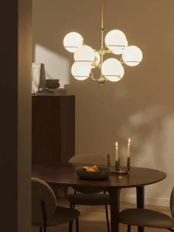 Grote glazen bollen hanglamp Carey^Westwing Collection Online