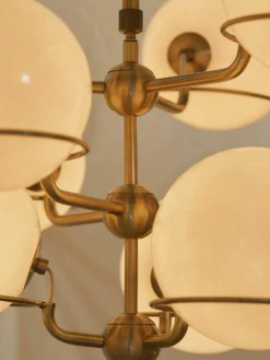 Grote glazen bollen hanglamp Carey^Westwing Collection Online