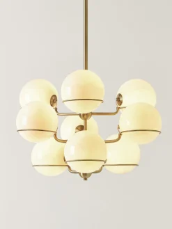 Grote glazen bollen hanglamp Carey^Westwing Collection Online