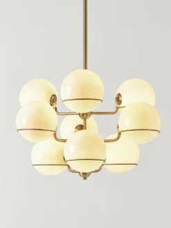 Grote glazen bollen hanglamp Carey^Westwing Collection Online