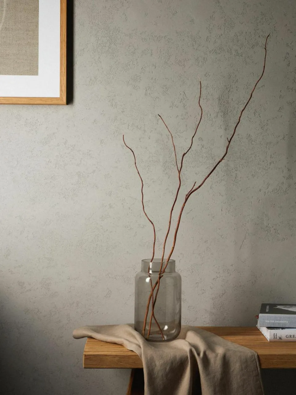 Grote glazen vaas Lasse, H 22 cm^Westwing Collection Clearance