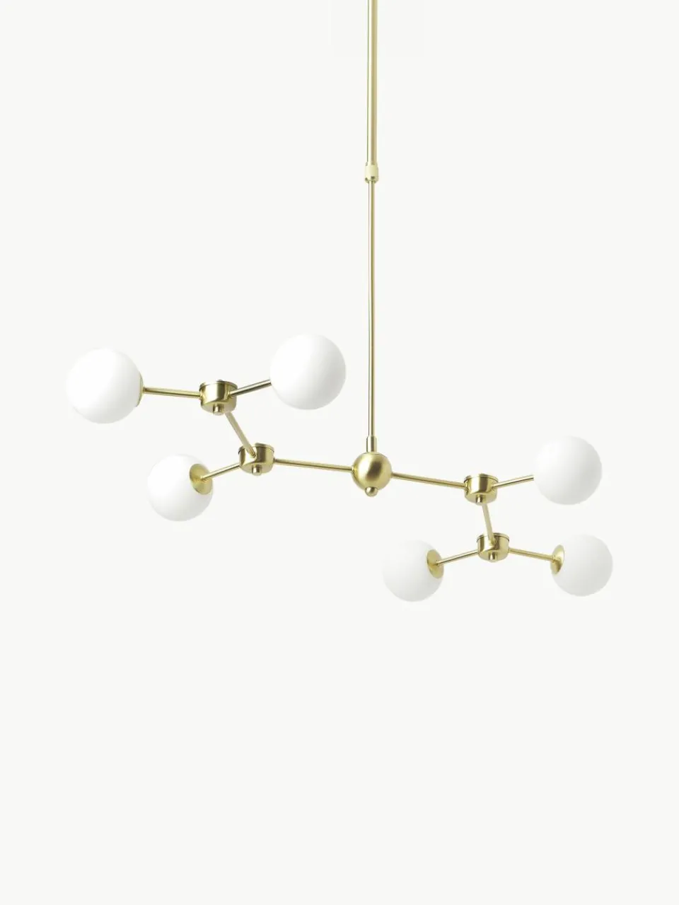 Grote hanglamp Aurelia van opaalglas^Westwing Collection Online
