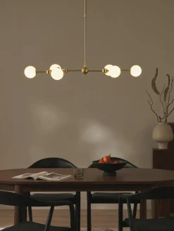 Grote hanglamp Aurelia van opaalglas^Westwing Collection Online