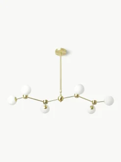 Grote hanglamp Aurelia van opaalglas^Westwing Collection Online