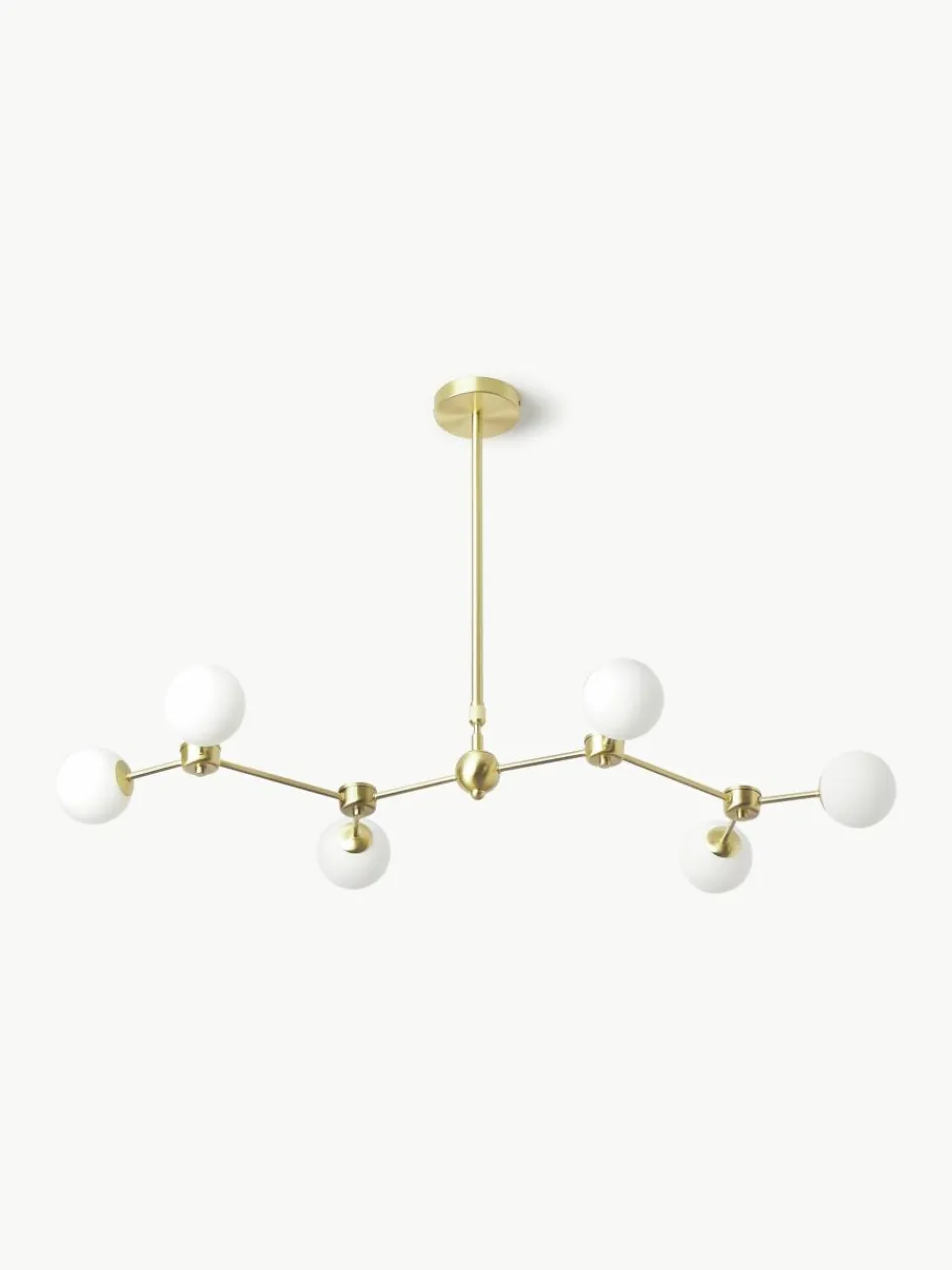 Grote hanglamp Aurelia van opaalglas^Westwing Collection Online