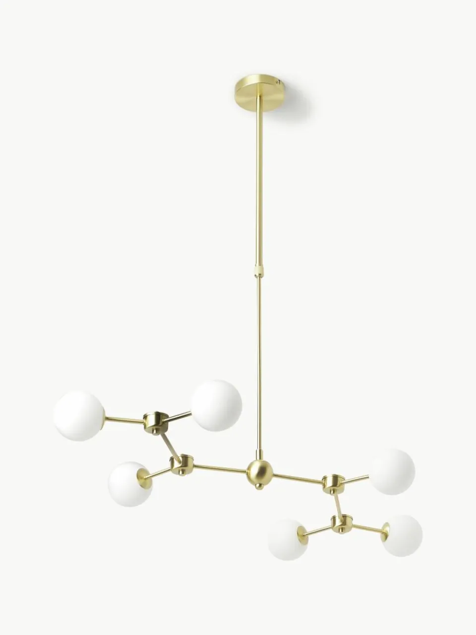 Grote hanglamp Aurelia van opaalglas^Westwing Collection Online