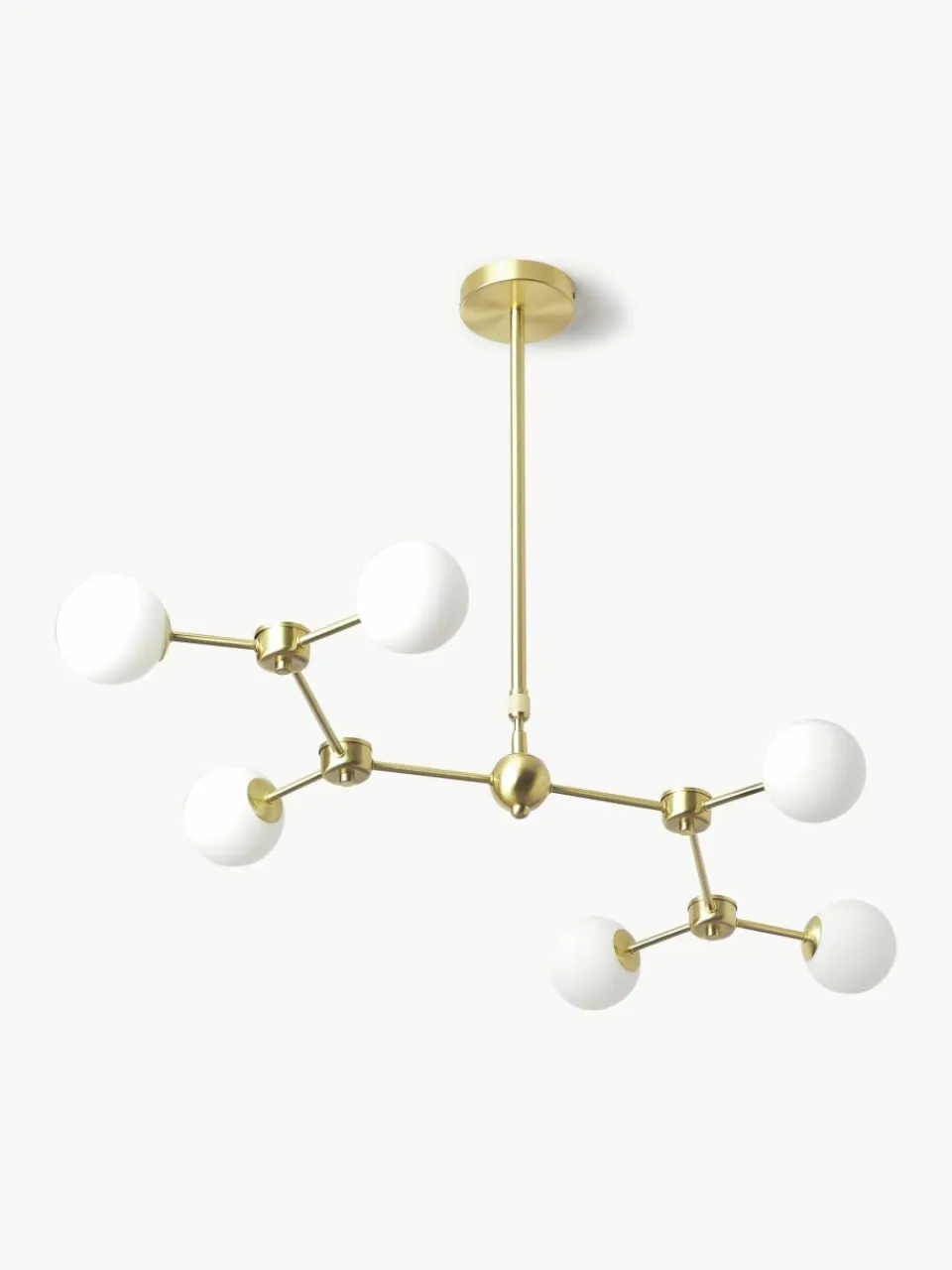 Grote hanglamp Aurelia van opaalglas^Westwing Collection Online