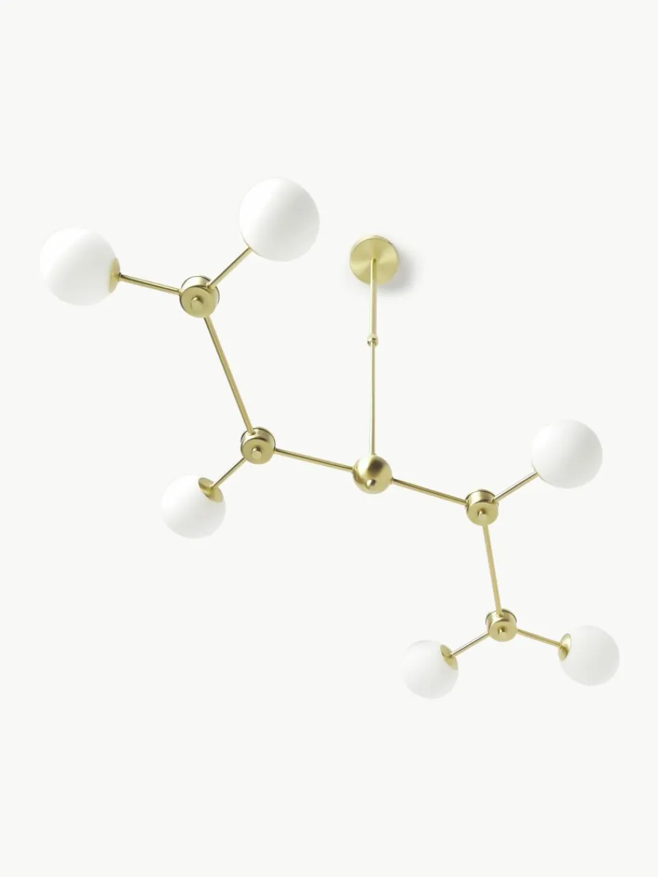 Grote hanglamp Aurelia van opaalglas^Westwing Collection Online